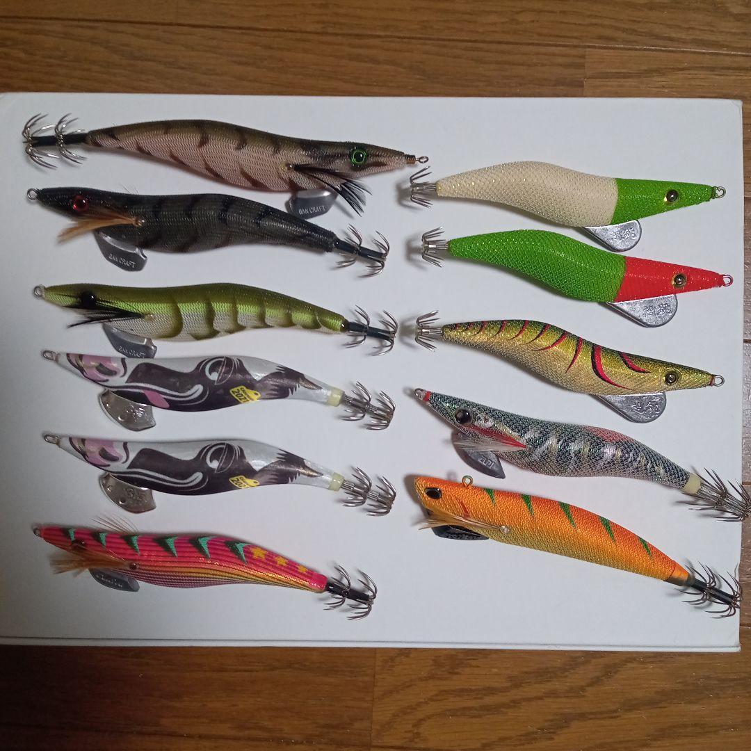 Used Egging lure bulk sale GAN CRAFT etc.