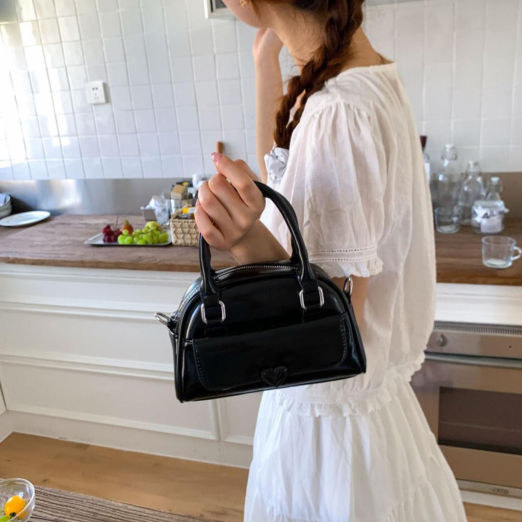 Hand Carry Bow Pillow Bag Women's 2025 Summer New Simple Fashion Shoulder Bag Premium Messenger Bag