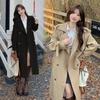 Trench Coat Jacket Women's Mid-length Style Petite Year New Autumn Fashion Temperament Chic Autumn Clothes Korean Coat