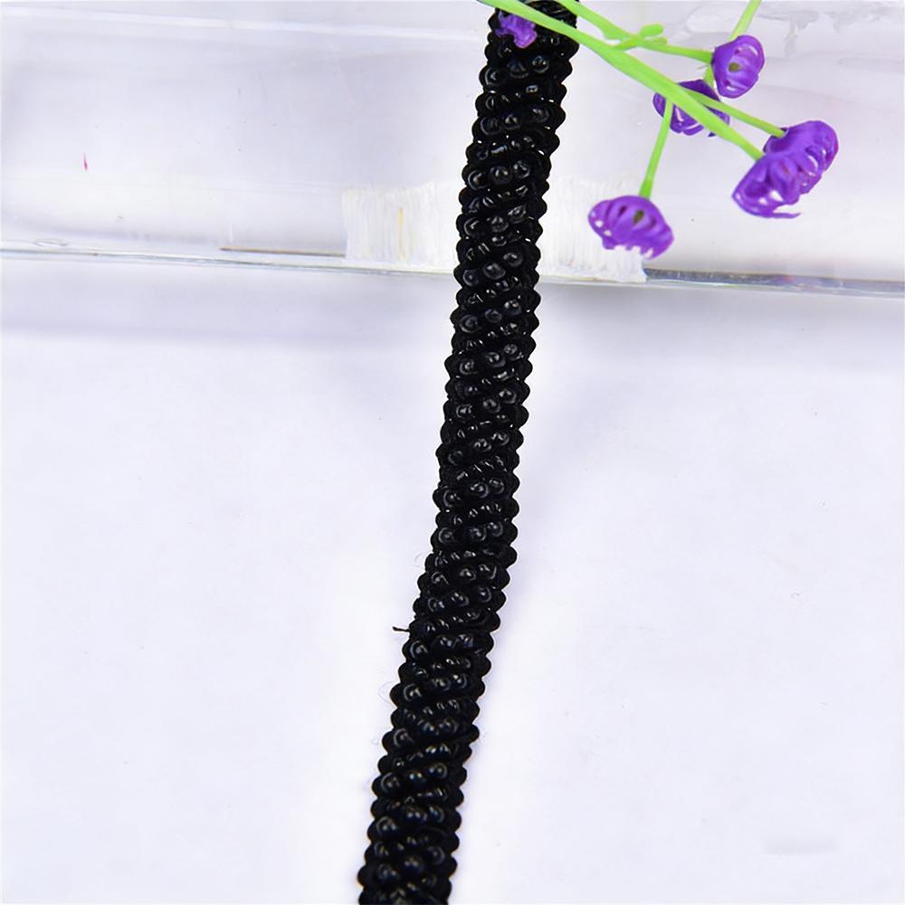 Beaded Pearl Lace Trim Soft Tulle Ribbon Handmade Beading Exquisite Lace Trim For Curtains Sleeve Decoration Bags