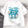 Unisex Women Fashion Gaming Meme T-Shirt Y2k Casual Tees Tops for Boys Girls Funny Six Seven 67 Brainrot Print Short Sleeve T Shirt