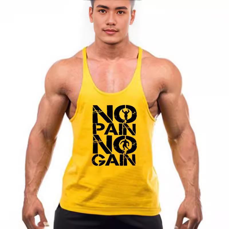 Ärmlös Träningsväst för Fitness och Bodybuilding
