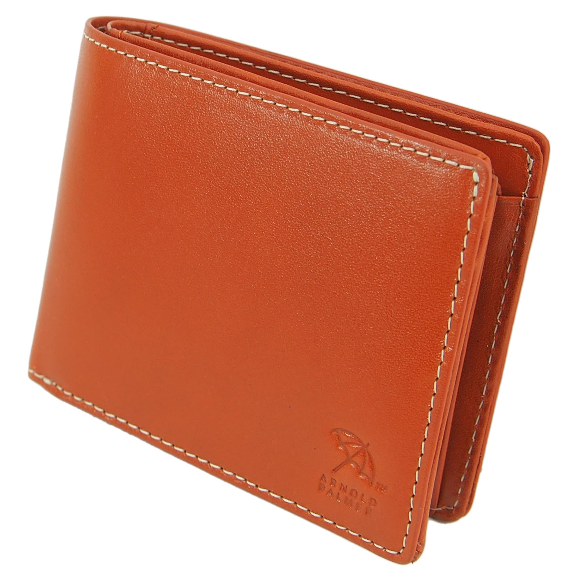 

Colorful Series Bifold Wallet Genuine Leather 4AP3636 [Arnold Palmer] (Orange)