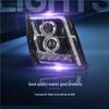 Shaanxi Delong X3000 LED Headlight Kit: Dual Lens, Flowing Turn Signal, Super Bright