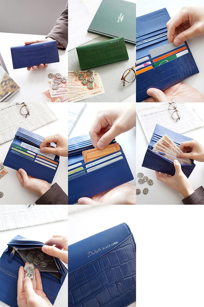 Black Dakota BLACK LABEL Long Wallet Black [Dakota Label] BL-621012-10