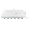 Silicone 9/12 Grid Giant Silicone Ice Cubes Square Tray Mold Orange Non-Toxic Durable Wine Ice Cube Bar Blocks Maker
