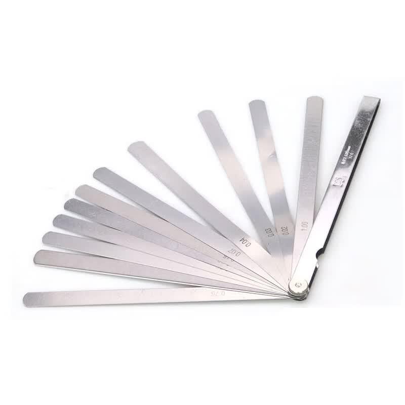 Great Wall Precision 14-Blade Metric Feeler Gauge Set