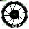 For Z650 Z 650 motorcycle accessories 17 inch front and rear wheel decals fairing hub reflective rim stripe sticker decoration