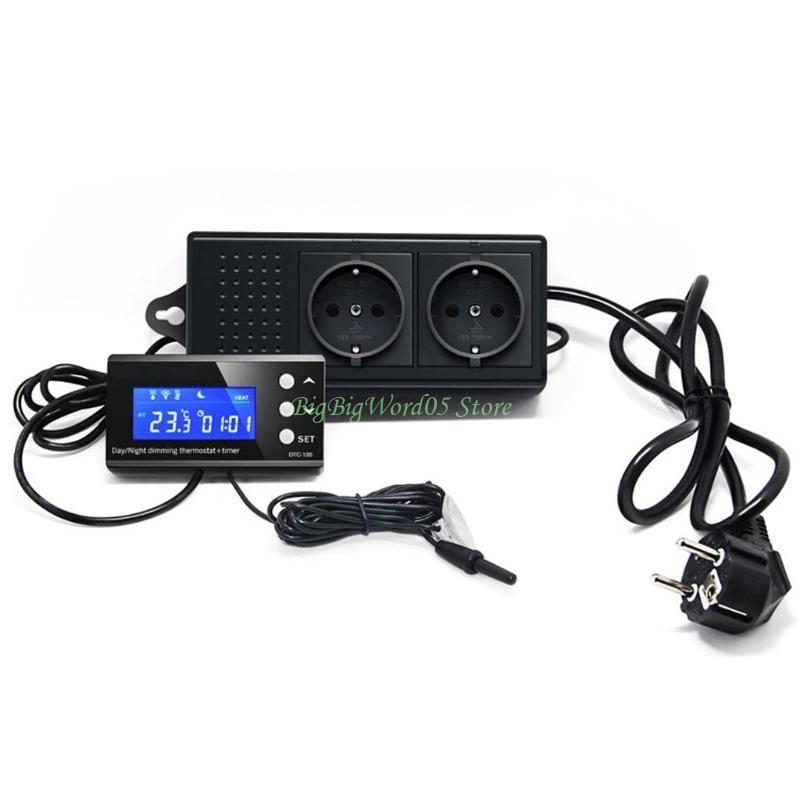 

24TE Box Thermostat Temperature Controller for Reptile Box Aquarium Fish for