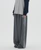 URBANAGE Balloon Fit Curved Line Track Pants_Khaki