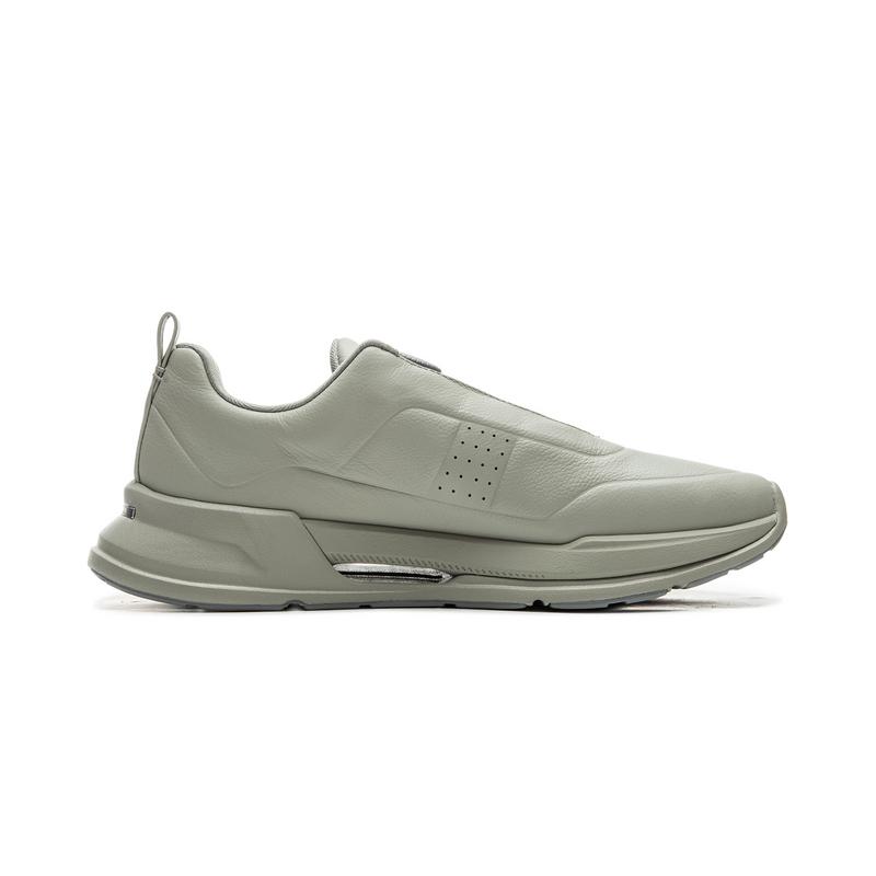 Li-Ning 1990 Commuter Series Fashion Comfortable Minimalist Durable Non-Slip Low-Top Casual Running Shoes Men sneaker Frost-Gray ALLU013-3
