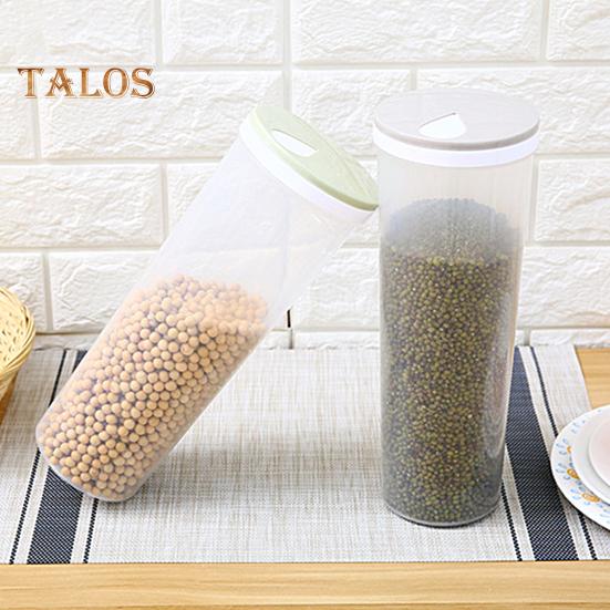 Høy Klar Spaghettibeholder Oppbevaringskrukke med Lokk BPA-fri Stor Kapasitet Gjennomsiktig Design Lufttett Lekkasjesikker Spaghettioppbevarer