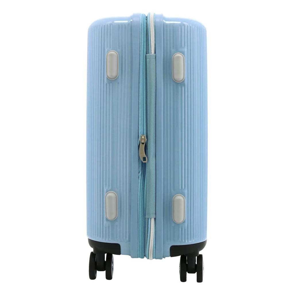 Marie Claire Suitcase TSA Expandable Zipper Dual Pearl 72cm No. 240-5000, 30L-35L Capacity, 3.2kg, Carry-on, Lock, Closure, Wheels, 1-3 Nights, White,