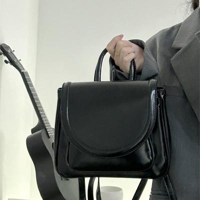 Preppy Style Black Women High Street Hot Girls Mini Backpacks Ladies Harajuku Square Bag Chic Backpack Aesthetic