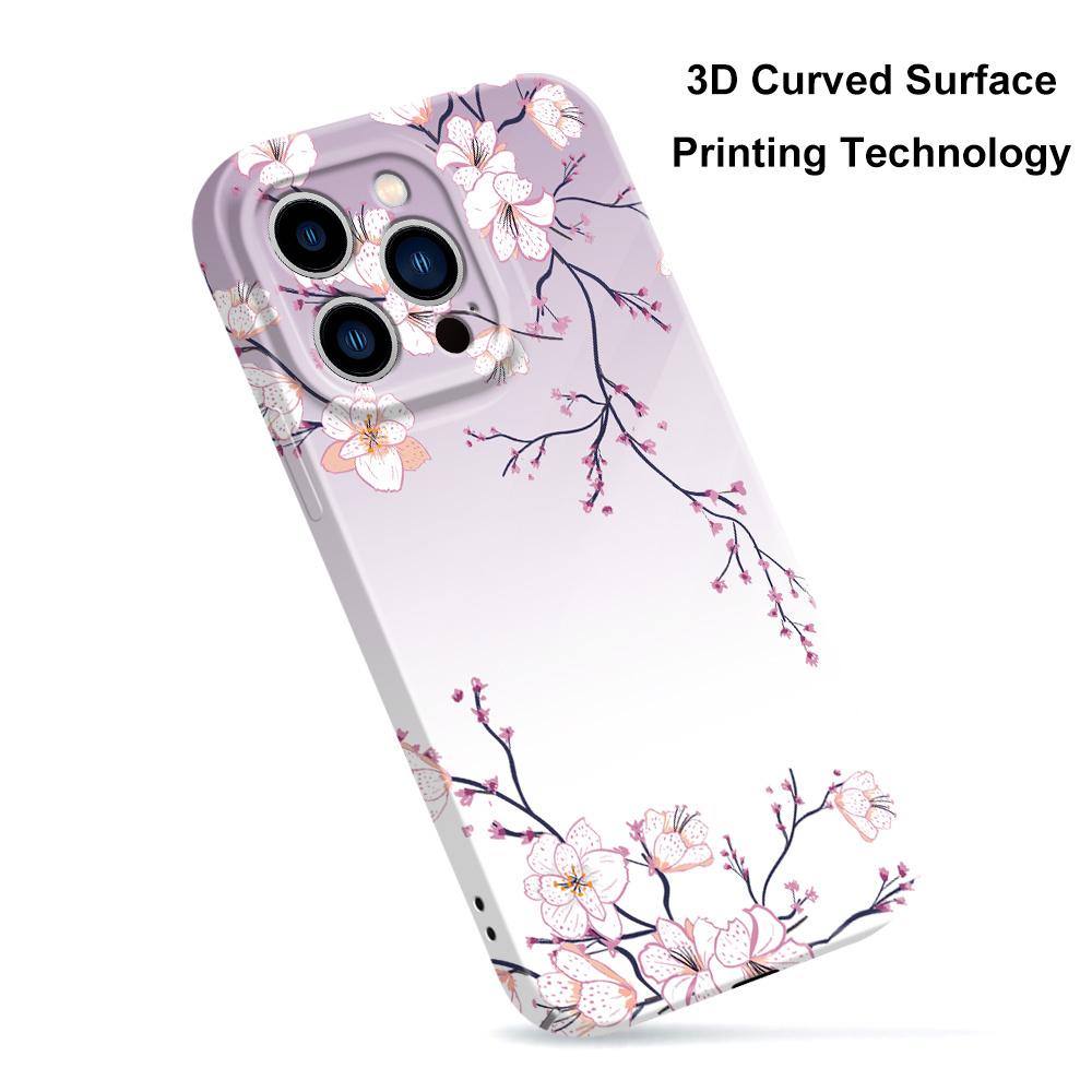 Pretty Wintersweet Phone Case For iPhone 13 12 11 7 8 6 6S Plus Pro Max Mini X XS XR SE 2020 2022 Film Hard Cover