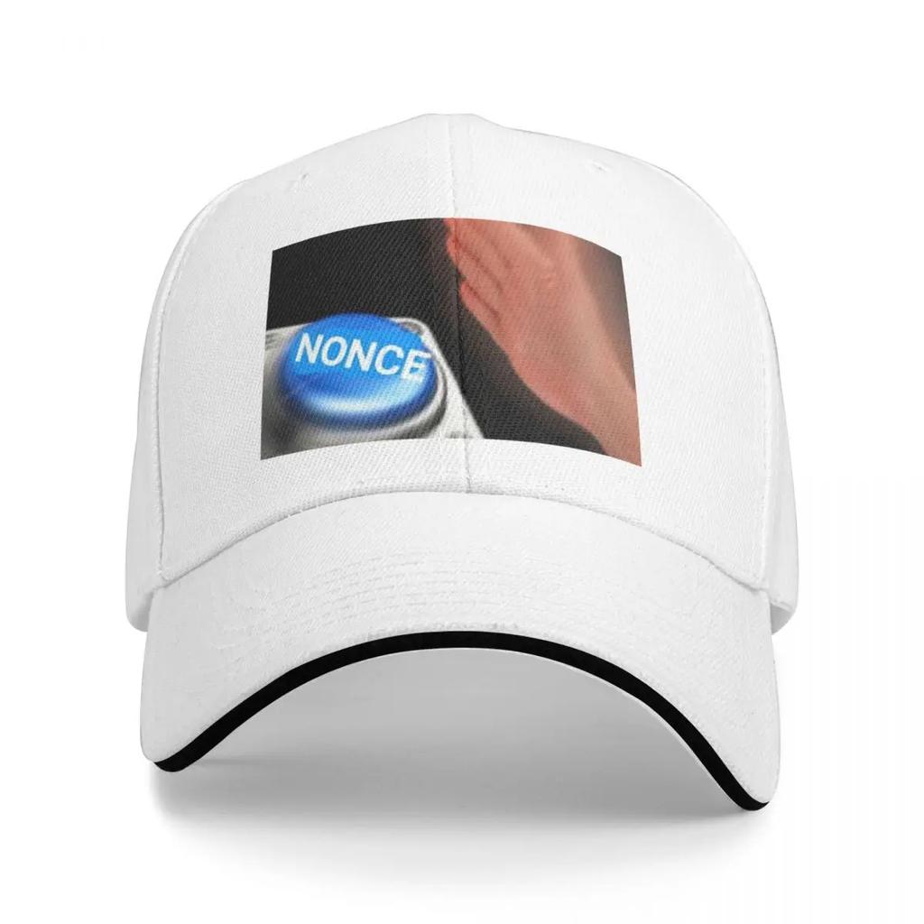 Nonce Button Meme Joke Joke Meme Novelty item Best SellerJoke Meme Novelty item Best Seller Baseball Cap