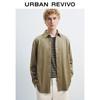 UR2025 Men's Loose Fit Long-Sleeve Button-Front Shirt