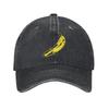 Andy Warhol Sunset Cat Cattle Banana Denim Fabric Cap Casual Baseball Caps Adjustable Hat Summer Unisex Baseball Hats