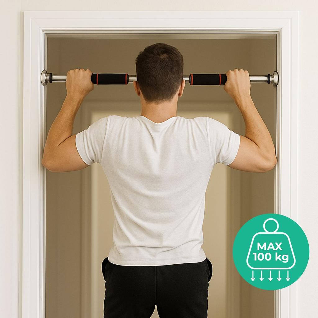 X-Sport Metallic Pull-Up Bar 100-150 Cm
