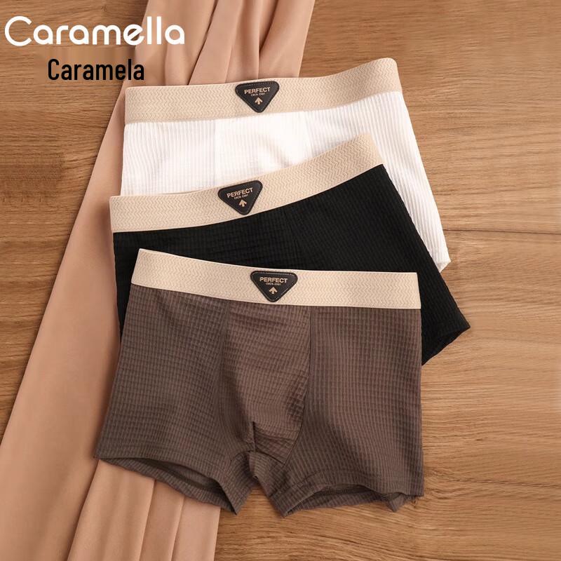 Caramella Men's Ice Silk Boxer Briefs