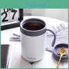 With Insulated Travel Mug 500ml Lid Handle Portable Reusable Thermal Mug For Hotcold Drinks Stainless Steel Coffee Cup