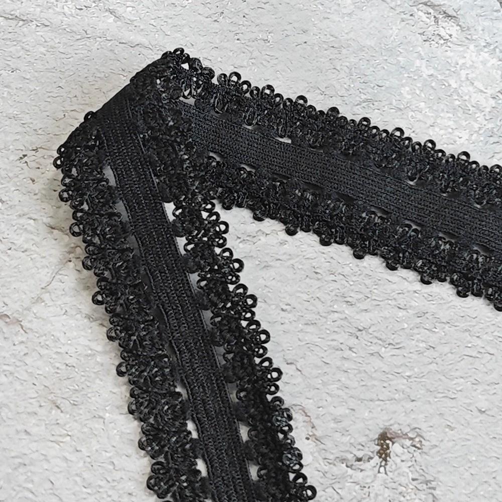 10 Yards 10 Yards Length Elastic Lace Ribbon Colorful Pattern 20mm Width Stretch Lace Trim Stretchy Material Elastic Weave