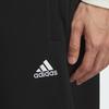 Adidas Sports Lifestyle Series Letter Logo Print Casual Simple Comfortable Cuffed Knitted Joggers Unisex Joggers Black JM9112