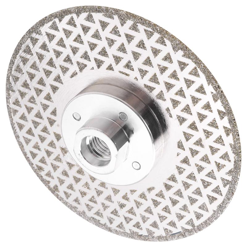 Pânză de fierăstrău cu disc diamantat brazat prin vacuum A95I-M14, Disc cu două fețe, Tăiere Marmură, Beton, Faianță