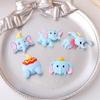 Popular Cartoon Elephant Resin DIY Phone Case, Hair Clip, and Water Cup Sticker Decorations