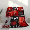 Marienkäfer Herzen Kuschelige Decke - Perfekt für Betten, Sofas, Büro, Reisen - Tolles Geschenk für jede Jahreszeit