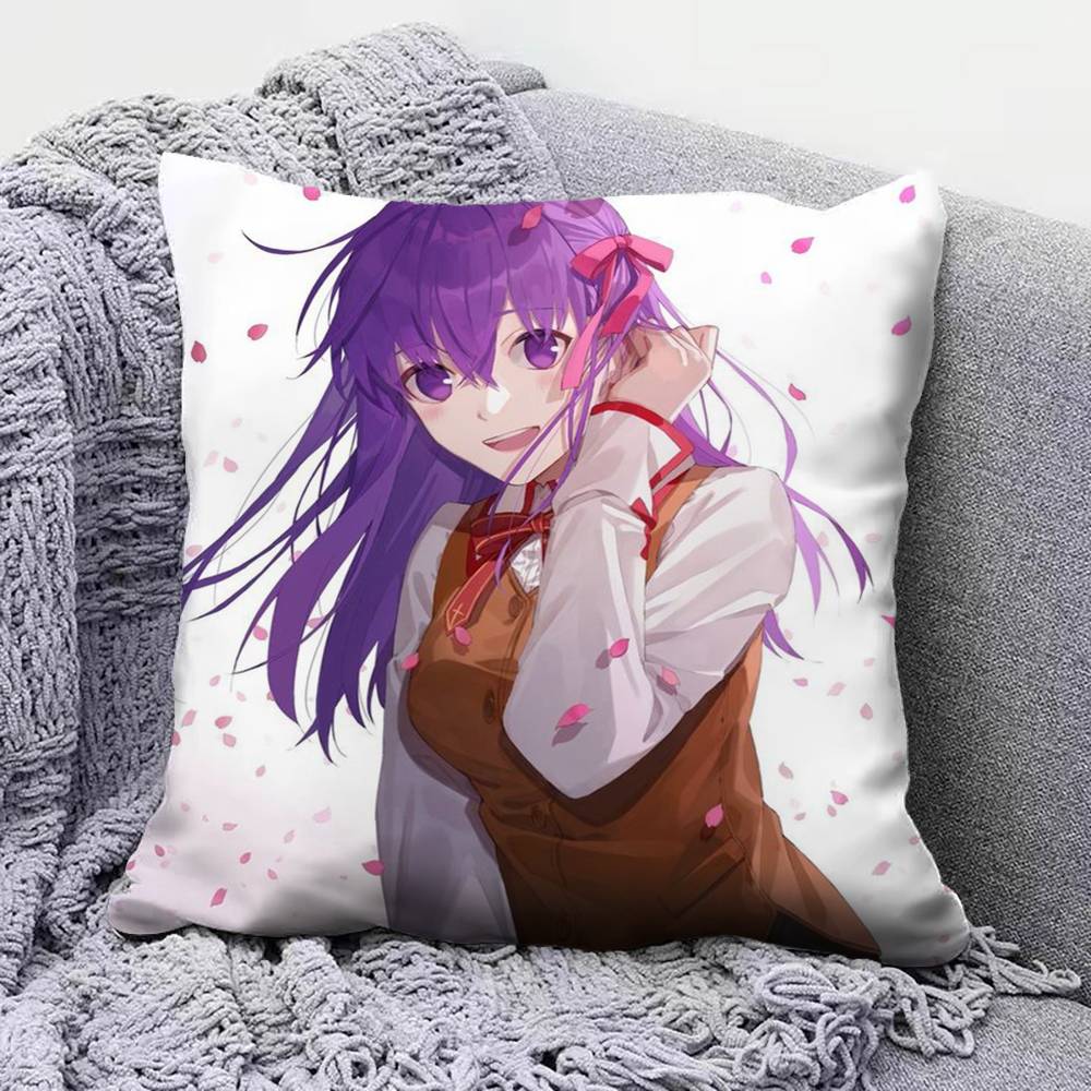 Sakura Matou Fate Stay Night  Home Sofa Cushion Covers and Aecorative Custom Pillow Covers