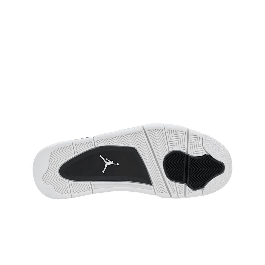 Air Jordan 4 Retro Fear 2024 Scarpe da Ginnastica da Uomo Nero Bianco Antracite FQ8138-002