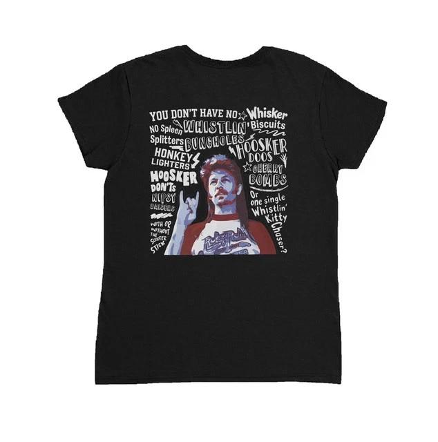 Merica 4th of July Fireworks Funny 2-Sided Ladies Crewneck T-Shirt XL