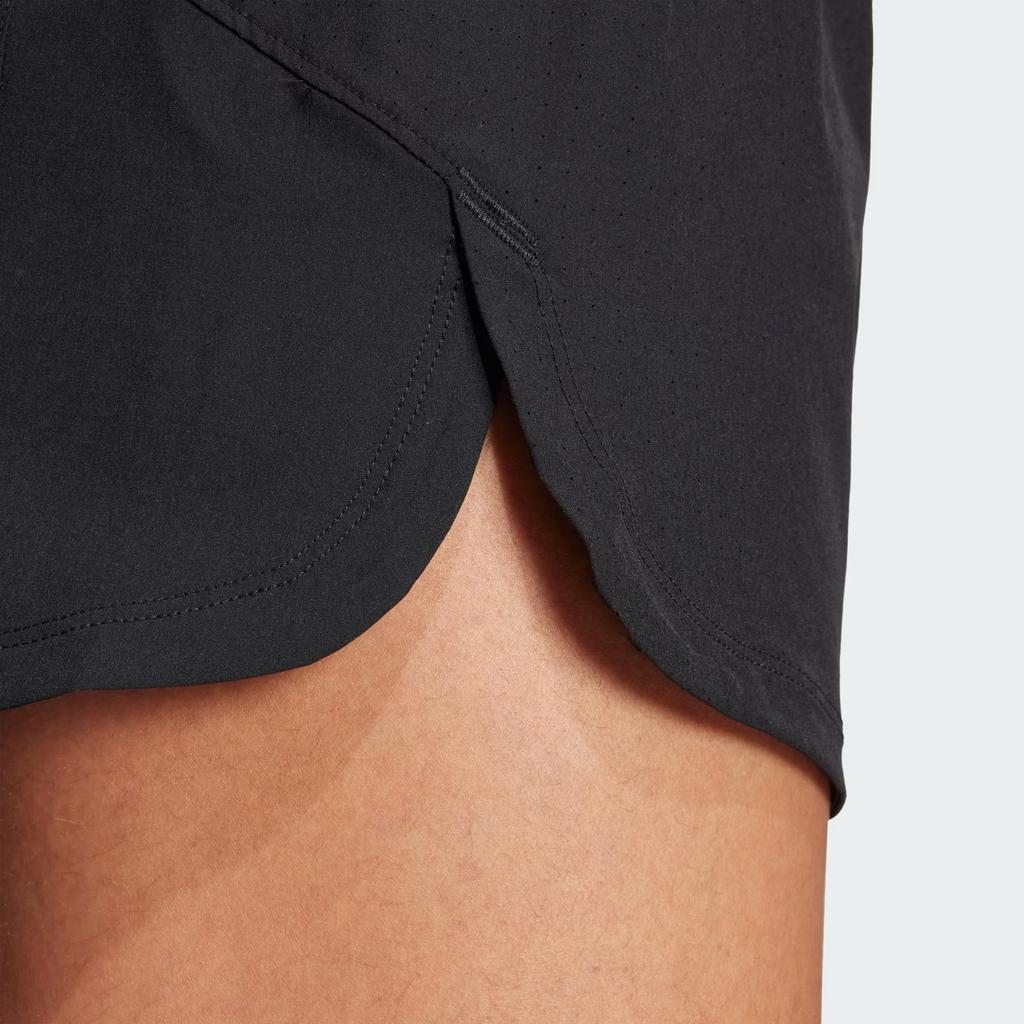 adidas Pantalones Cortos Deportivos Racer Climacool Pacer de Cintura Alta Suaves Elegantes de Tres Cuartos para Mujer shorts KA6364