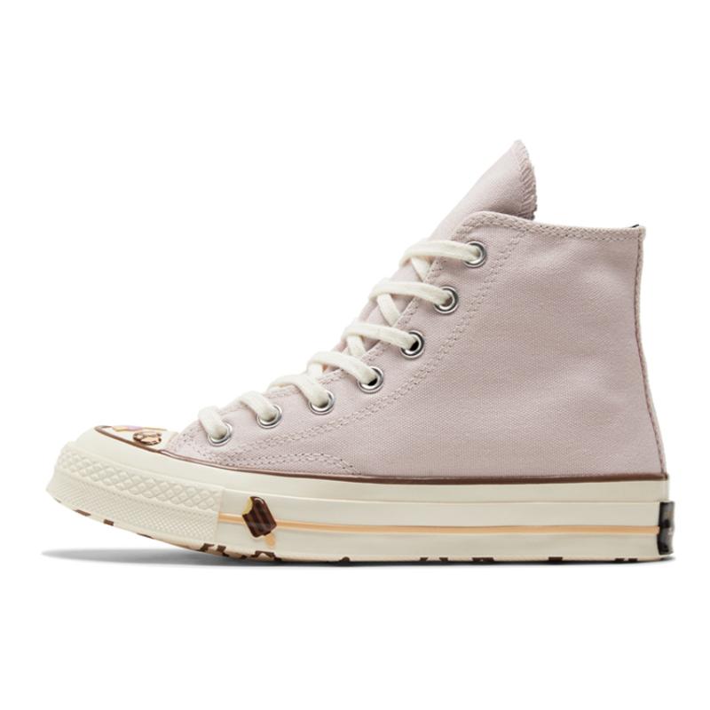 Converse 1970s Chuck Taylor All Star Ice Cream Cupcake High Top Canvas Shoes Unisex Pink