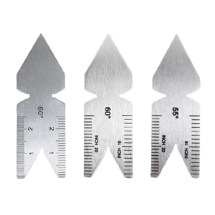 55/60 Screw Thread Gauges Gages Tool Grinding StainlessSteel Cutting Tool
