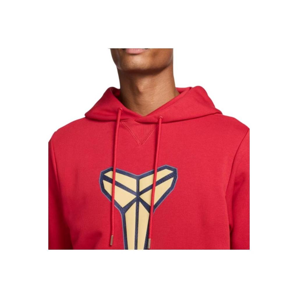 Nike Kobe Dri-FIT Pullover Basketball Hoodie Varsity Red/Jersey Gold Men Tops HF0066-636