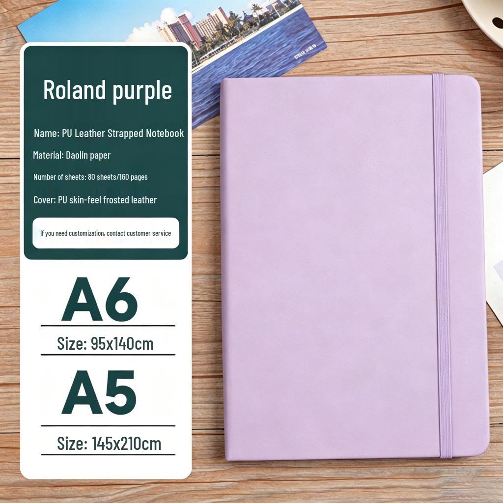 Custom A5/B6 Bullet Journal with High-Quality Design, Logo Printing Option