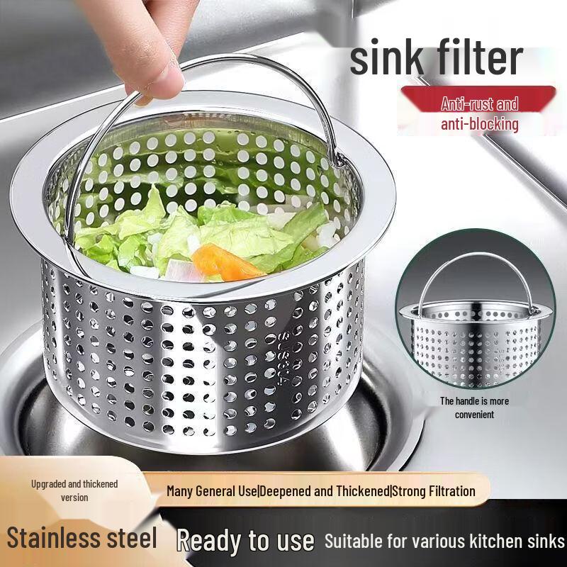 

Kitchen Sink Drain Strainer Mesh (4-Pack)