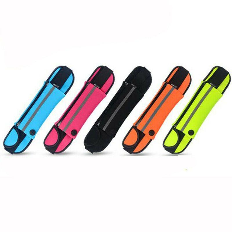 Waterproof Running Belt Bum Waist Pouch Fanny Pack Camping Sport Hiking Bags Zip