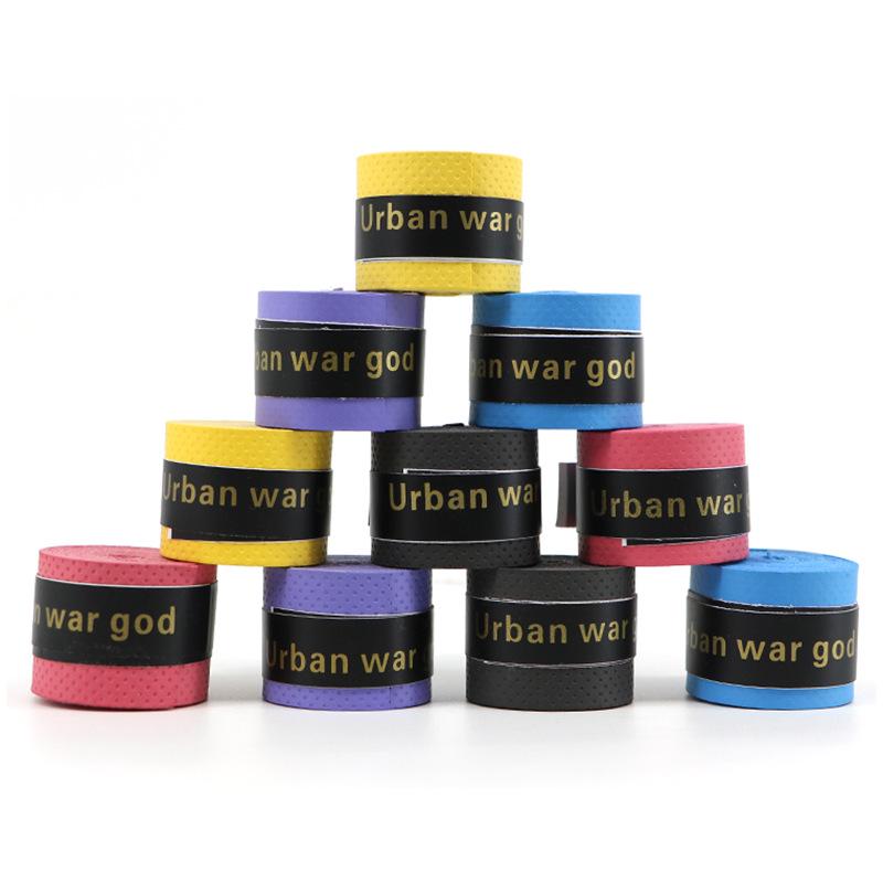 Badminton Racket Anti-Slip Sweat-Absorbent Overgrip with Embossed Dimple Design