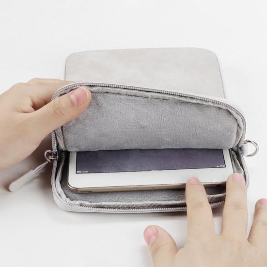 Laptop Handbag Multi Pockets Large Capacity Shockproof Anti-scratch Sleeve Bag Protective Portable