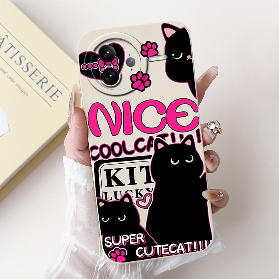 For Xiaomi Poco F7 Ultra / Poco F7 Pro Cute Cat Panda Cartoon Phone Case For Poco F7ultra F7Pro Soft Silicone Shockproof Cases