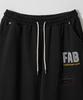 Gameoncheupaeb Washed Hand Stitch Sweatpants (Black)