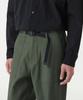 MUSINSA STANDARD Back Satin Wide Belted Fatigue Pants [Khaki]