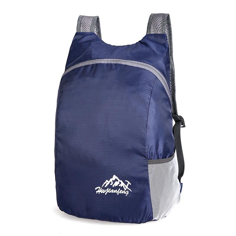 Foldable Ultra-light Waterproof Backpack: Large Capacity for Travel, Sports, and School