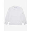 Animal Embroidery Patch Sweatshirt  Melange Gray 