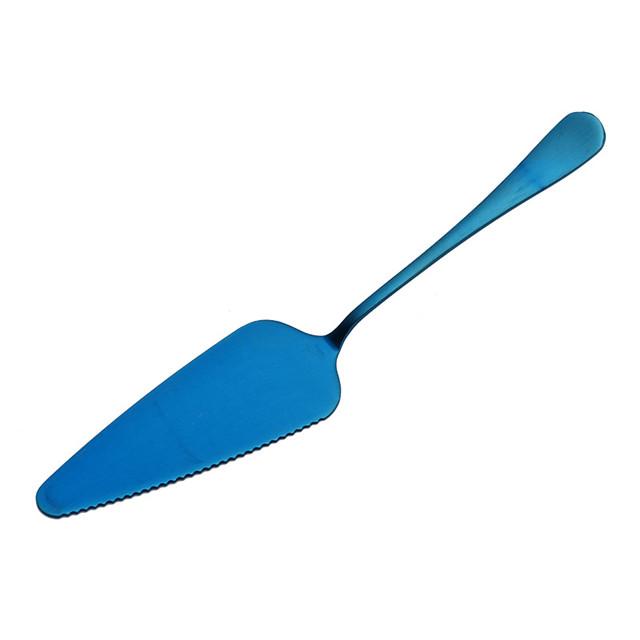Stainless Steel Cake Server, 9-Inch Pie Server, Wide Cake Pizza Cutter Tart Dessert Slicer for Party
