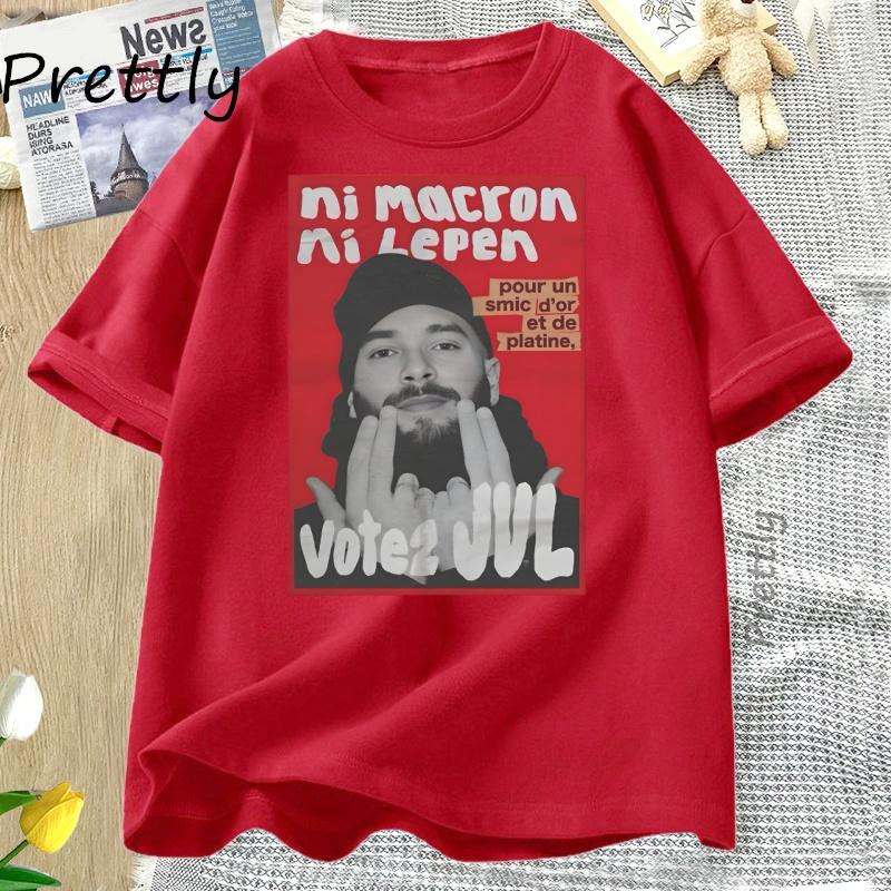 

2026 Summer New Unisexs Womens Tshirt French Marseille Rapper July Album Tshirt Trend Unisex Fashion Cotton Oversized Tshirt S