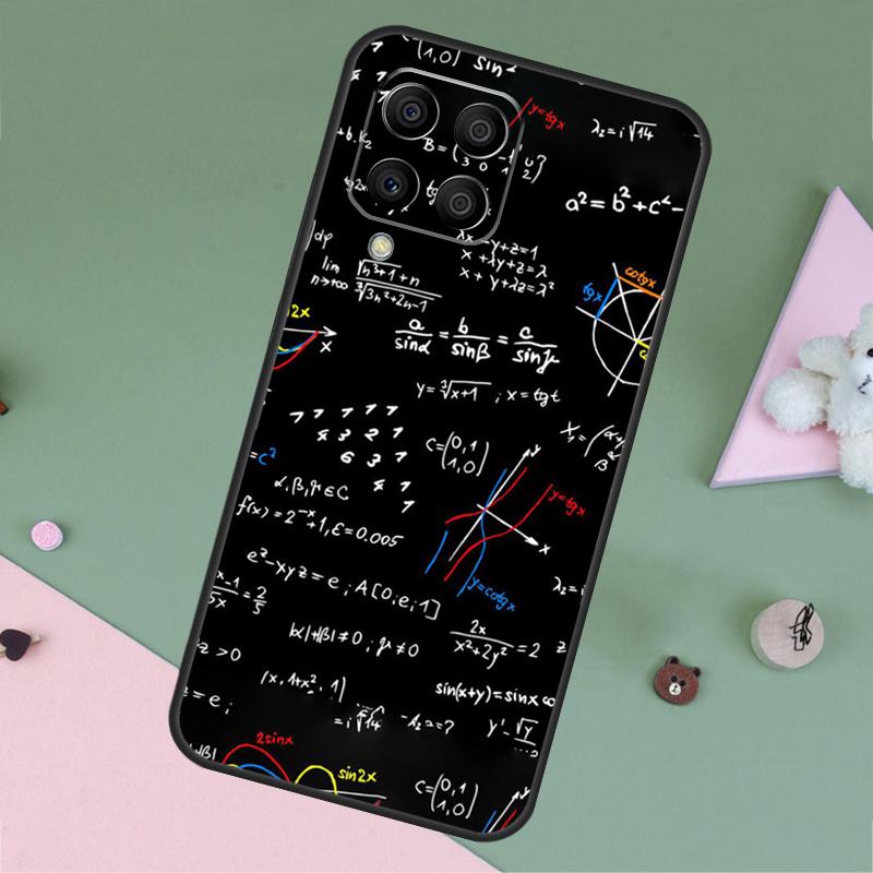 Physics Math Formula Equation For Samsung Galaxy M13 M33 M53 M16 M06 M12 M14 M15 M35 M55 M34 M54 M21 M31 M11 M32 M52 Case